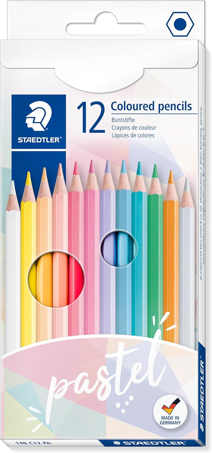 STAEDTLER Noris Colour Buntstifte Pastell 12 Stk.