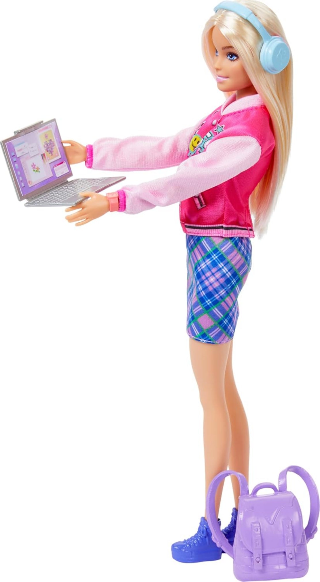 Barbie Love School Puppe mit Zubehör - Schuloutfit & Laptop
