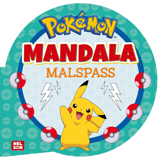 Pokémon-Mandala-Zauber – Magisches Malbuch mit Formstanzung