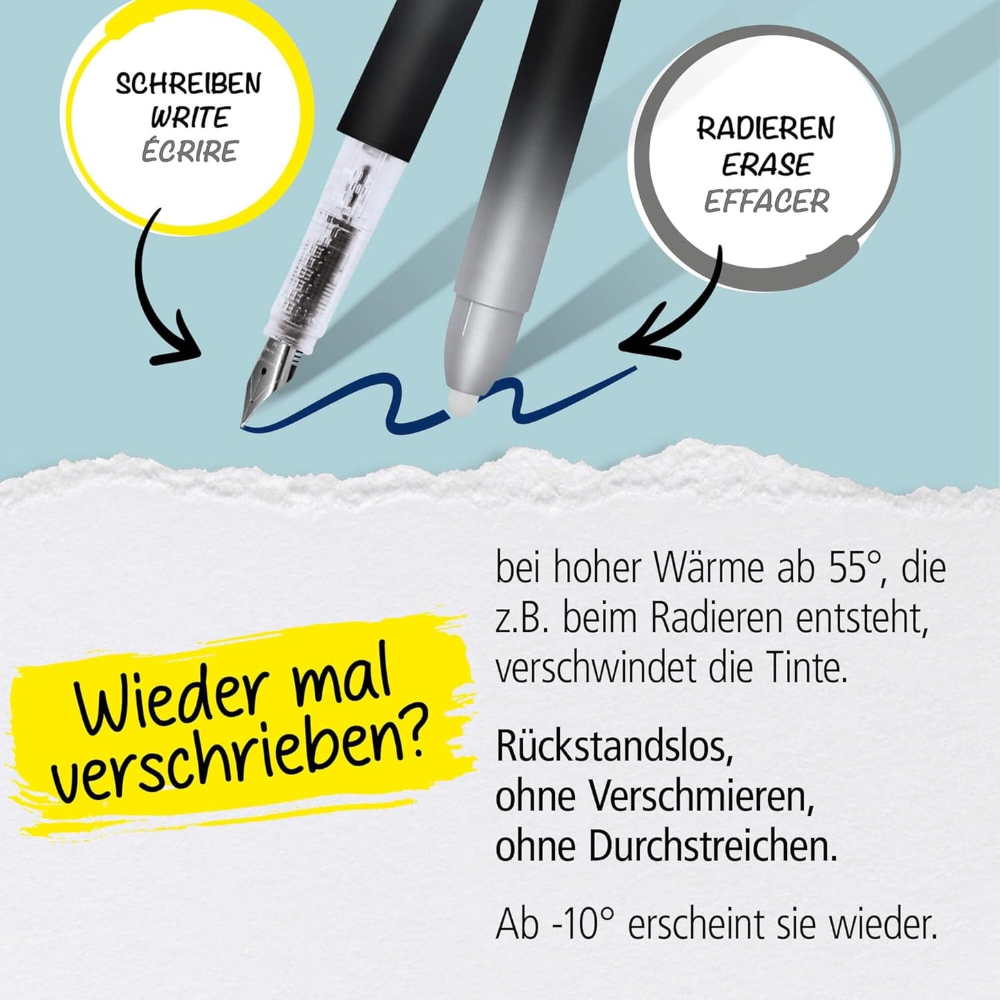 ONLINE Füllhalter MagiXX Dark Shadow - Eleganter Schulfüller