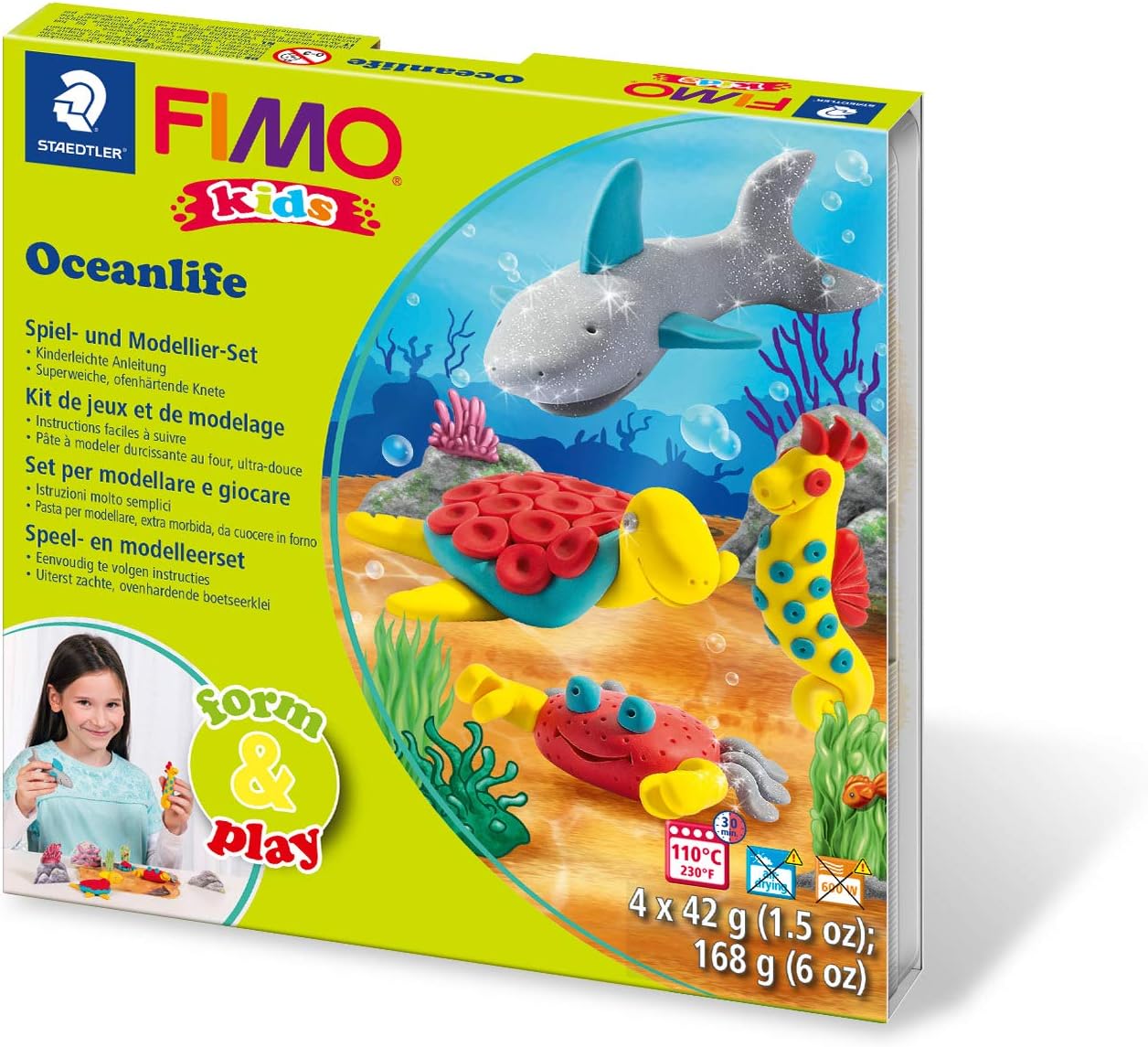 FIMO Kids Form & Play Seaworld - Kreatives Modellierset