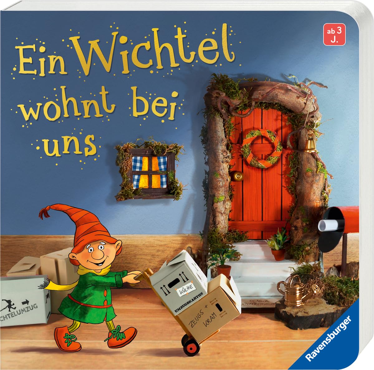 Ein Wichtel wohnt bei uns - Lustige Wichteltür-Geschichte für Kinder ab 3 Jahren