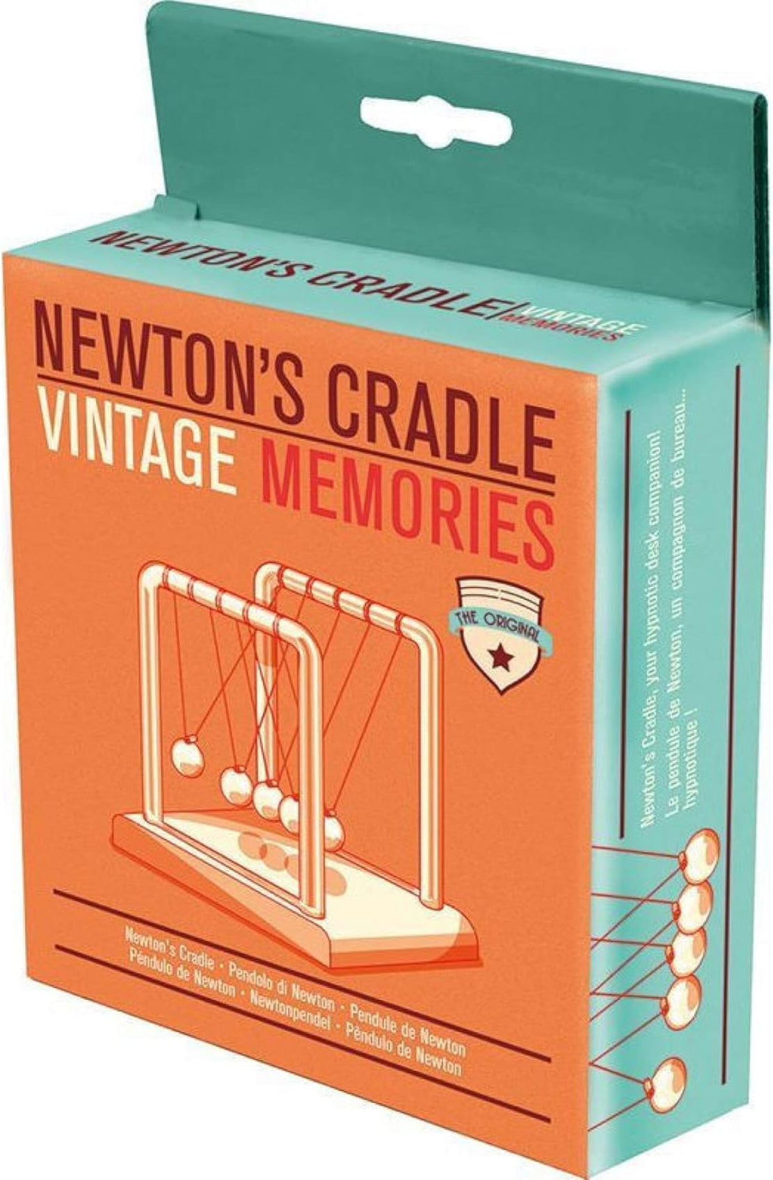 Legami Newtonpendel Newton’s Cradle – 9 x 9 cm