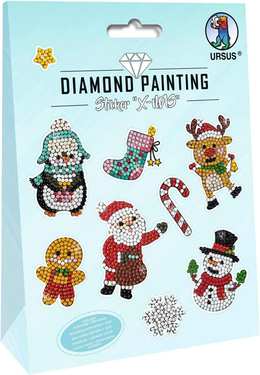 Ursus Diamond Painting Sticker Weihnachten