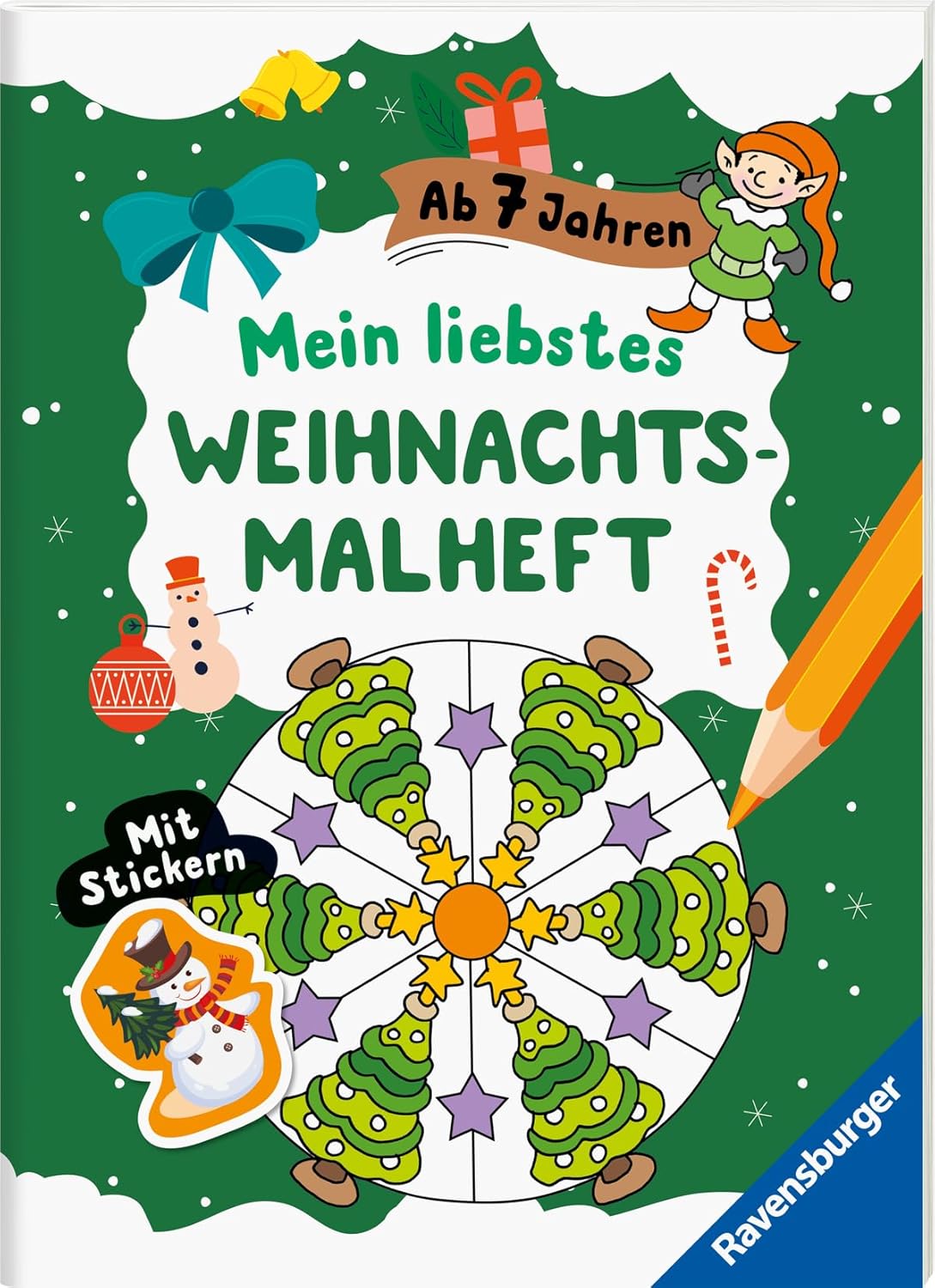 Mein liebstes Weihnachtsmalheft ab 7
