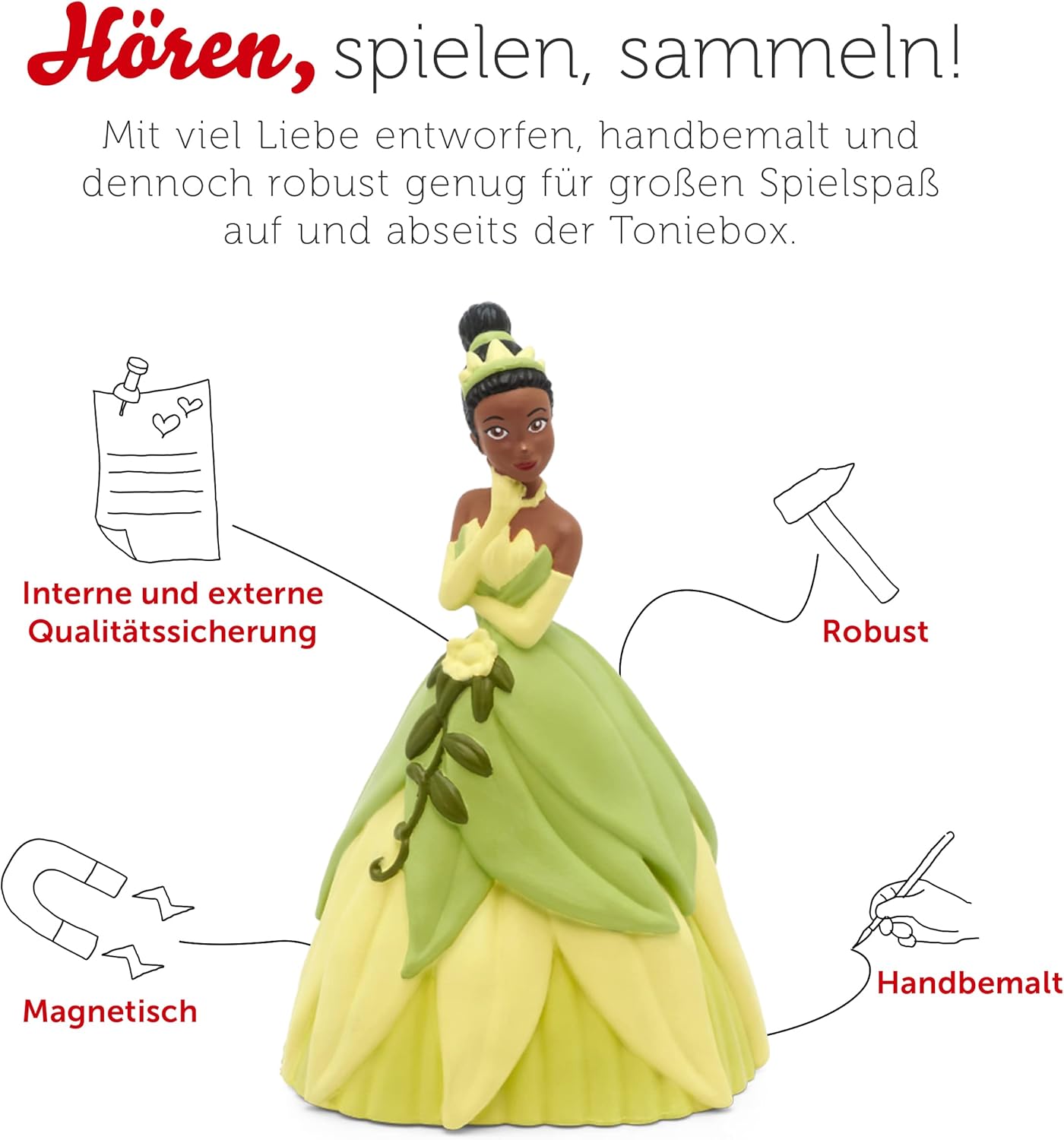 tonies Disney Küss den Frosch - Hörspiel ab 4 Jahren