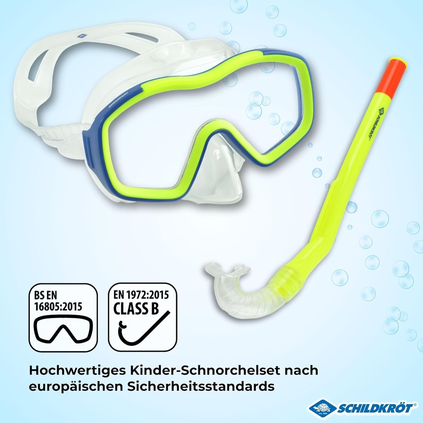 Schildkröt Junior Schnorchel Set Toku 2-teilig ab 4 J.