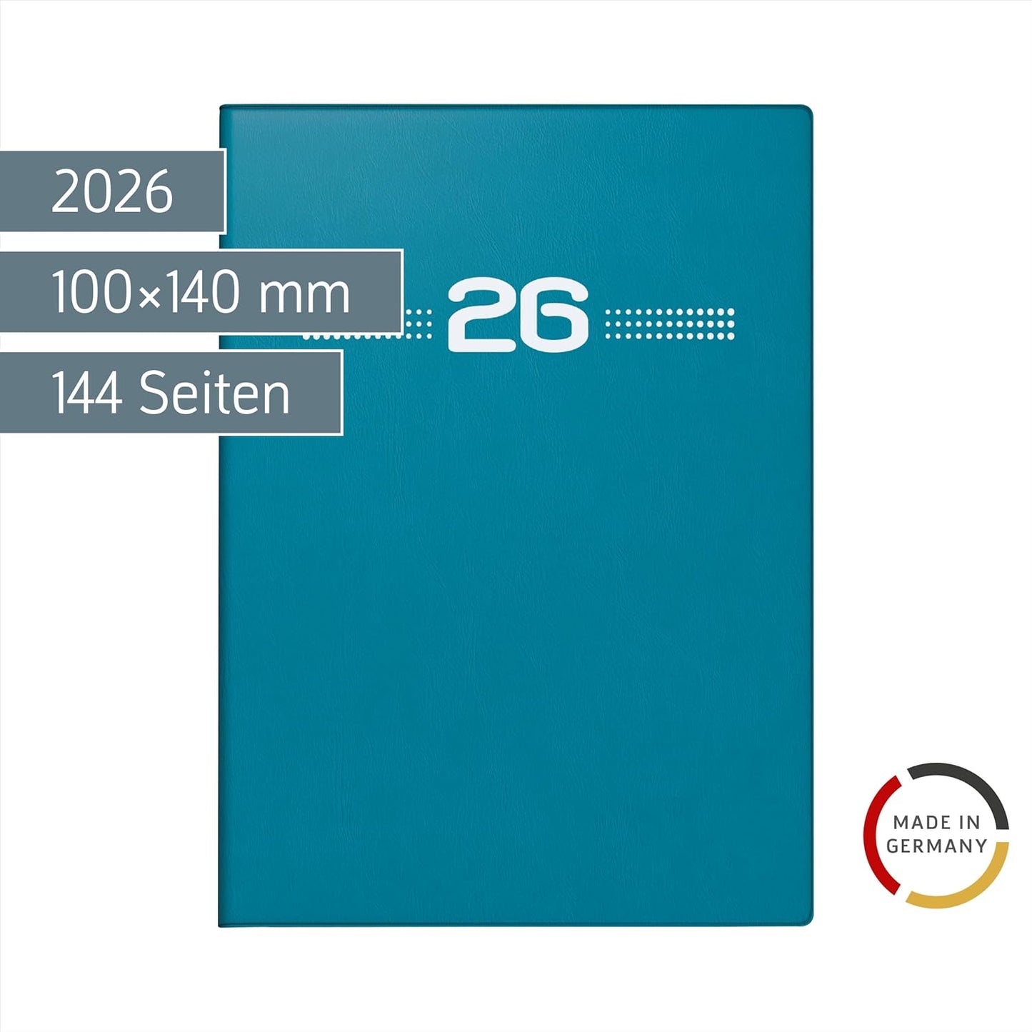 Wochenkalender 2026 - Terminplaner mit Wissenswertes und Ferientermine