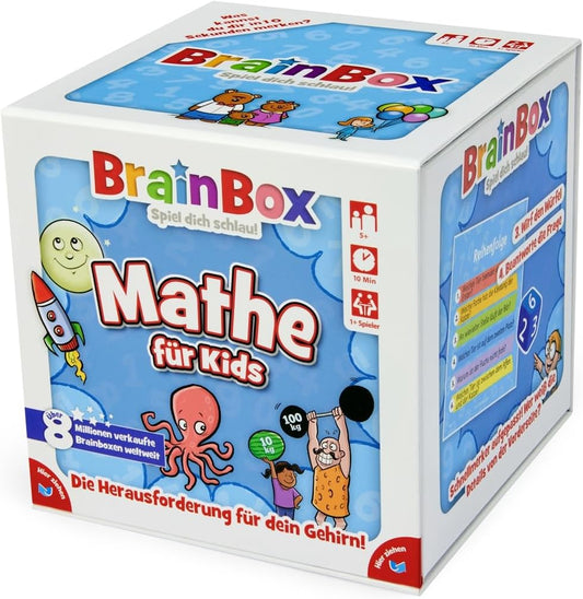 BrainBox Lernspiel Mathe für Kids - Spielerisch Rechnen lernen (4-8 Jahre)