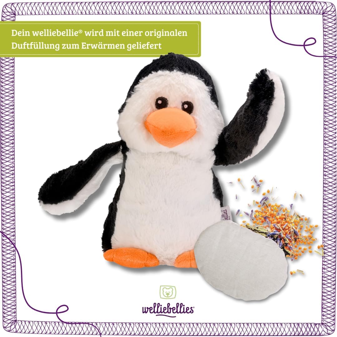welliebellies® Wärmetier Pinguin groß - Kuschelig & Wärmend