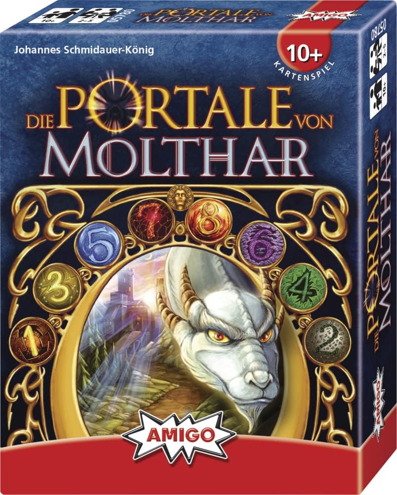 AMIGO Die Portale von Molthar – Kartenspiel 2–5 Spieler