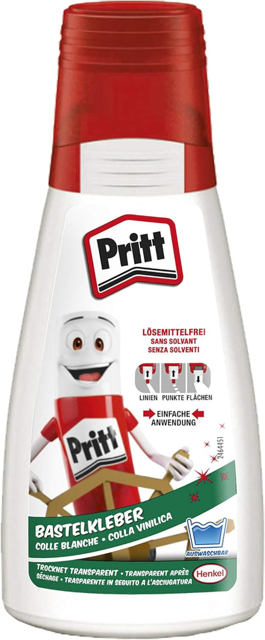 Pritt Bastelkleber 100g - Alleskleber transparent trocknend