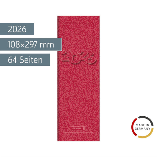 Taschenkalender 2026 - Wochenplaner im praktischen Format