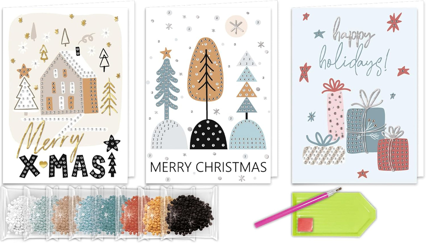 Diamond Painting Grußkarten FSC® Mix 70% (15 Stück)