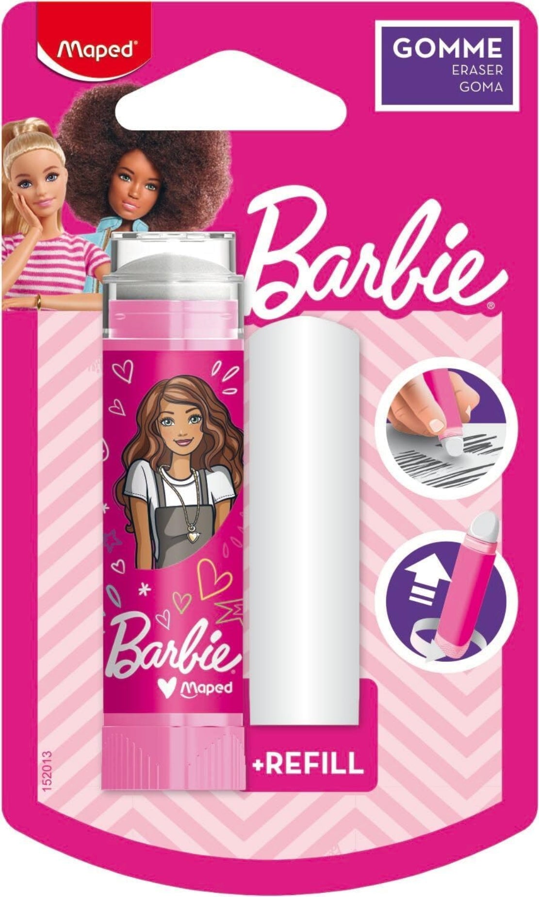 MAPED Barbie Radierstift mit Nachfüller