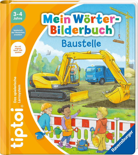 Ravensburger tiptoi Mein Wörter-Bilderbuch Baustelle