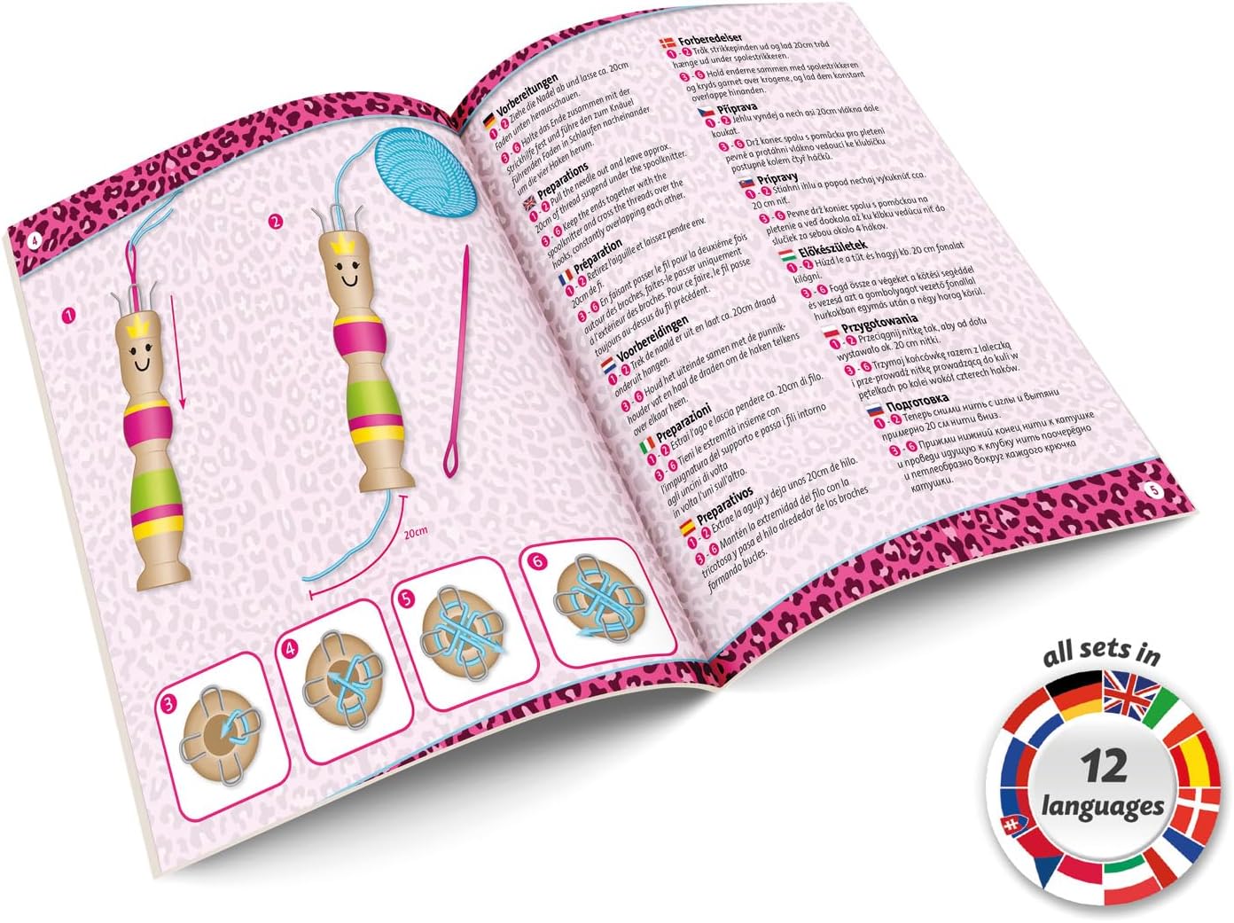 LENA Strickliesel – Kreatives Strickspielzeug für Kinder