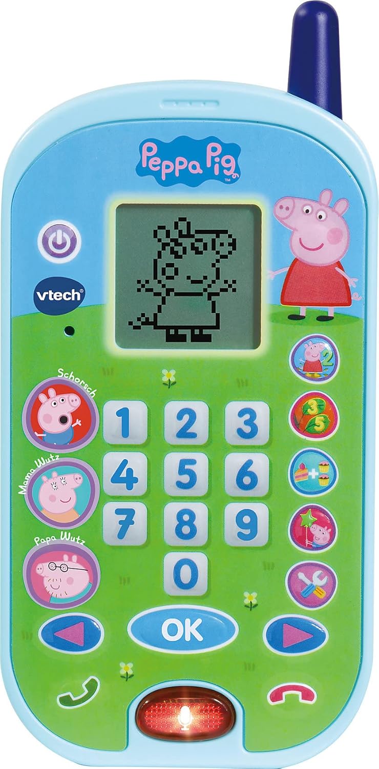 Peppa Wutz VTech Smart Kidsphone - Lernhandy ab 3 Jahren