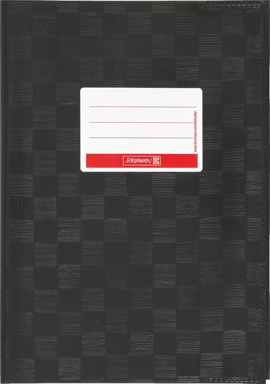 BRUNNEN Premium Hefthülle A5 - Robuster Schutz in elegantem Schwarz