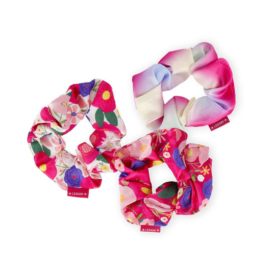 LEGAMI Hair We Are! Scrunchies 3er-Set – Flowers Daisy