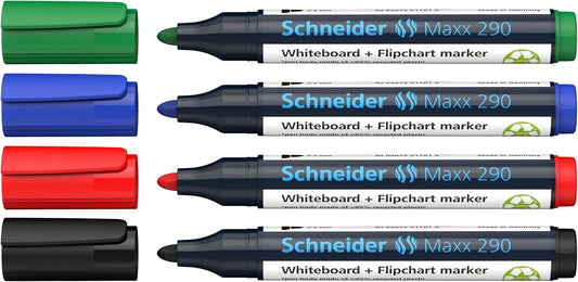 Boardmarker Maxx 290 4er-Etui sortiert SCHNEIDER