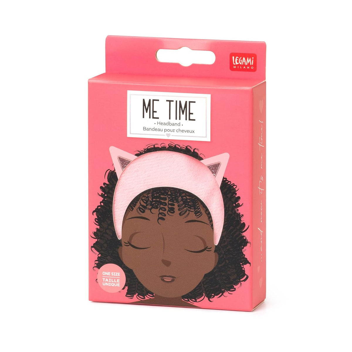 Legami Me Time Haarband Kitty – Polyester Stirnband
