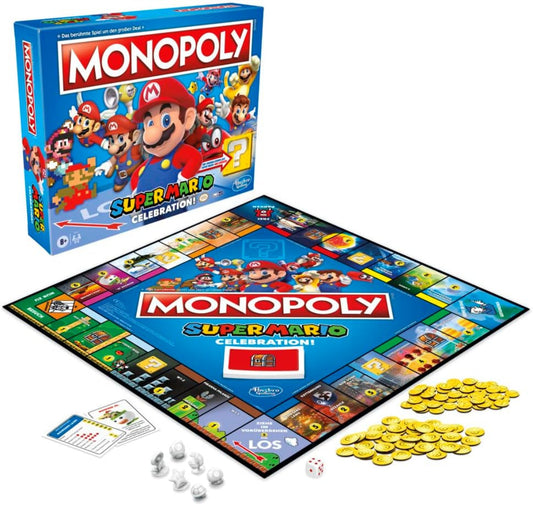 Monopoly Super Mario Edition - Brettspiel mit Sound-Effekten