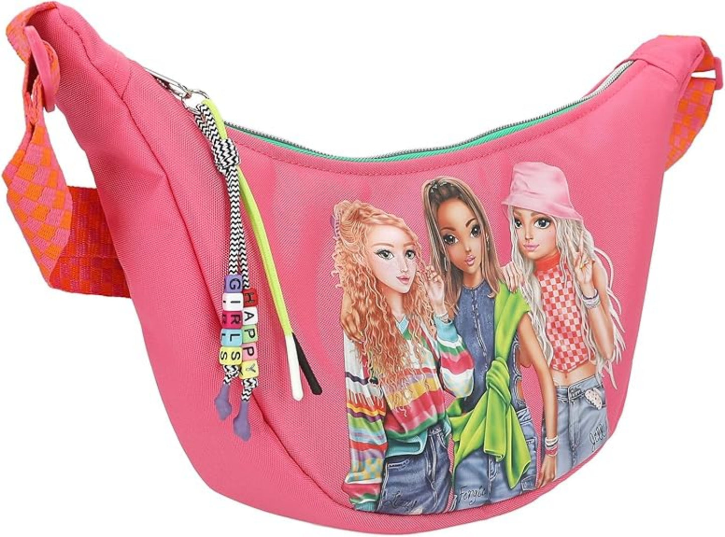 DEPESCHE TOPModel Umhängetasche JOY Pink Orange 15x33x6cm