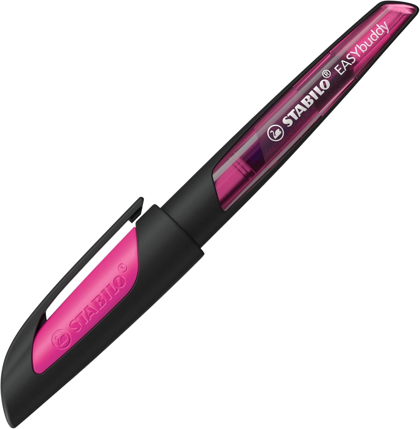 STABILO EASYbuddy Füller schwarz/magenta Feder M löschbar