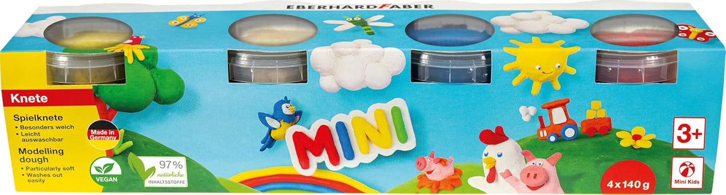 Eberhard Faber Spielknete Basisfarben 4er-Set