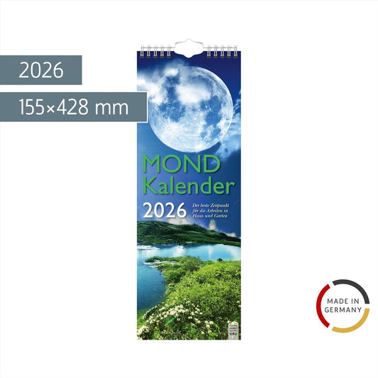 Mondkalender 2026 - Leben im Rhythmus der Natur