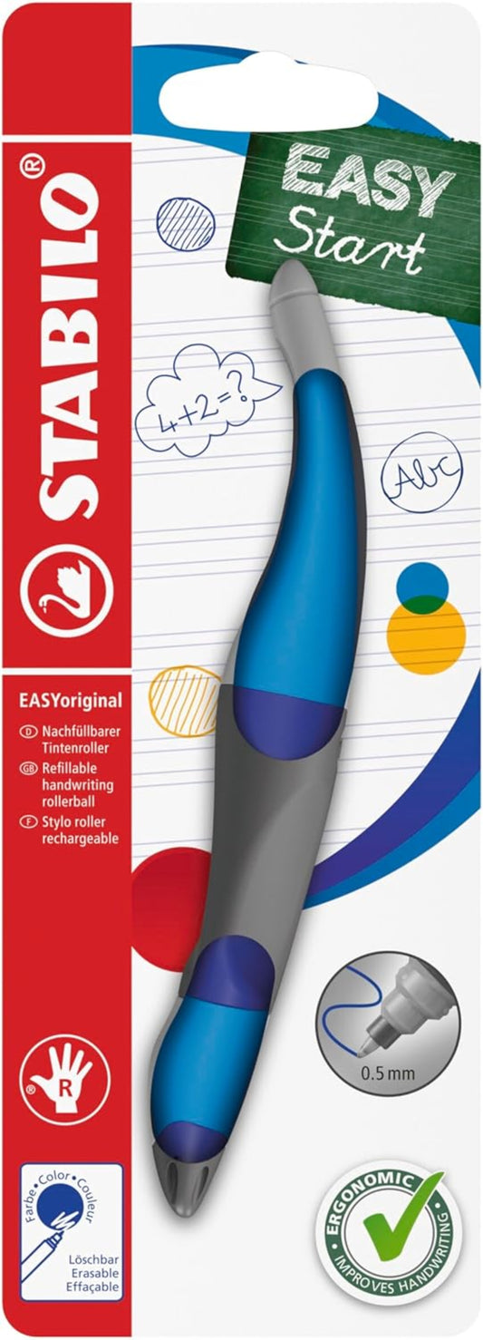 STABILO EASYoriginal Tintenroller – RH dunkelblau/hellblau