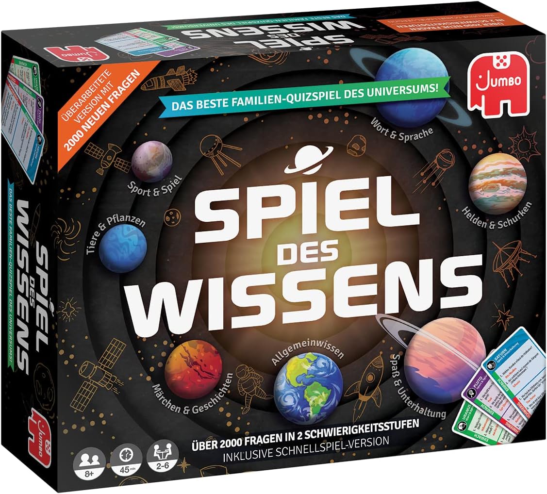 Jumbo Spiel - Spannendes Gesellschaftsspiel für Familie