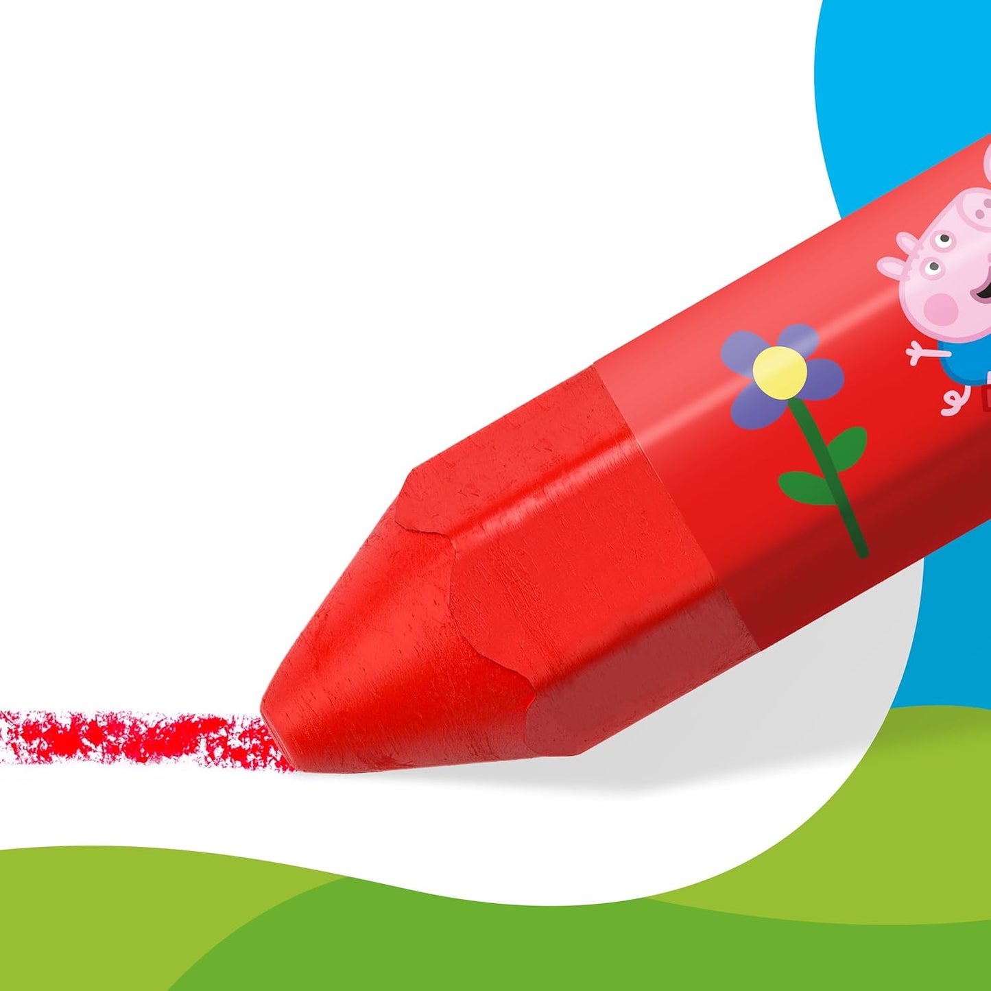STAEDTLER Wachsmalkreide Peppa Wutz – 12 Farben im Etui