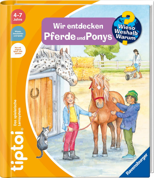 Ravensburger tiptoi Wir entdecken Pferde und Ponys
