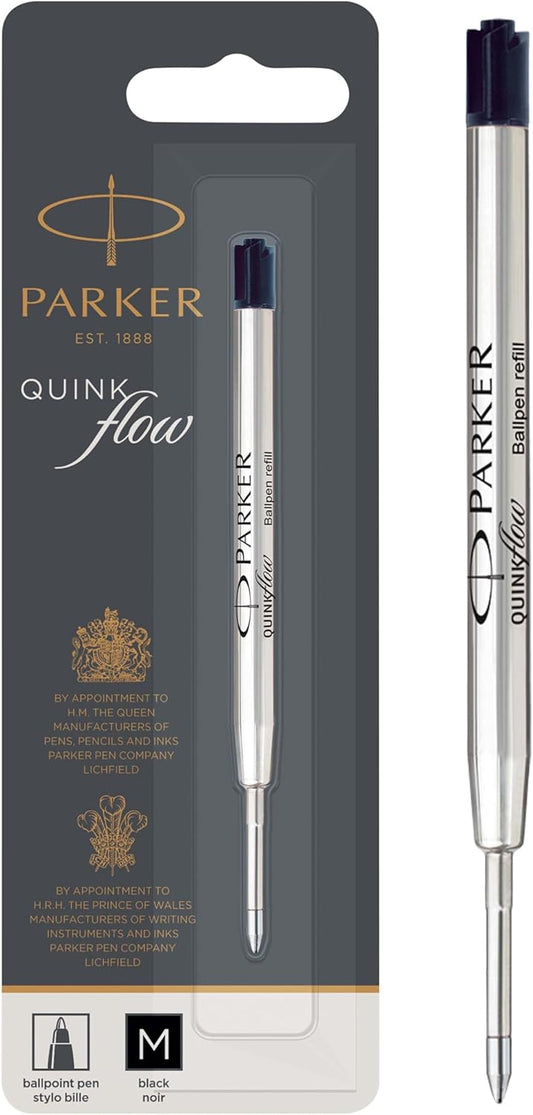 PARKER Kugelschreibermine QUINKflow M schwarz Blister