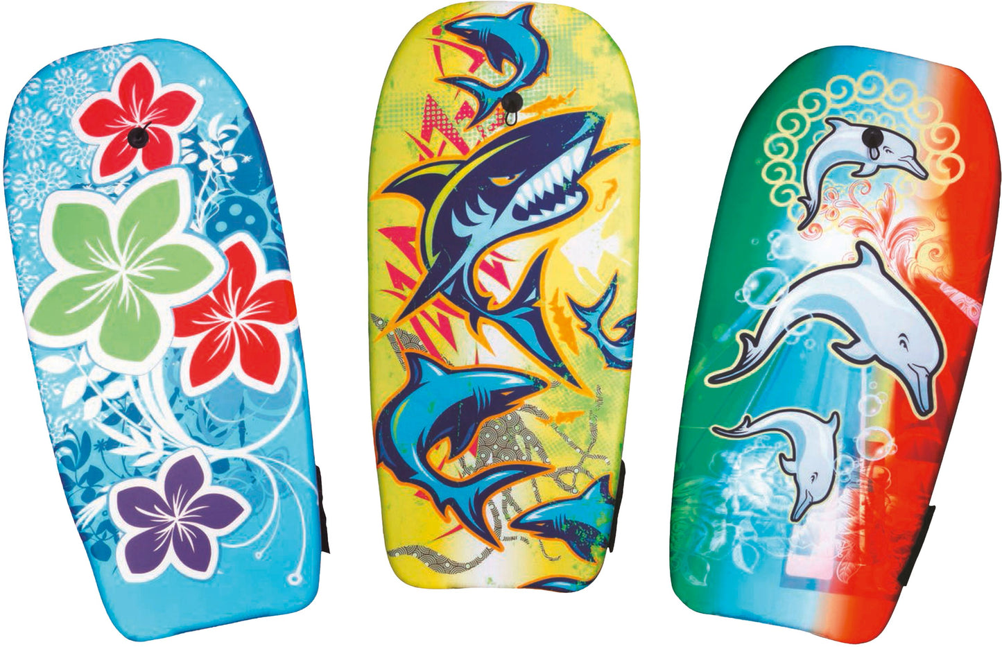 Splash & Fun Bodyboard Waves 102 cm – 1 von 3 Designs (zufällig)