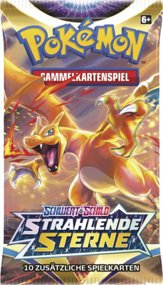 Pokémon Strahlende Sterne Booster – 1 aus 4 Designs (DE)