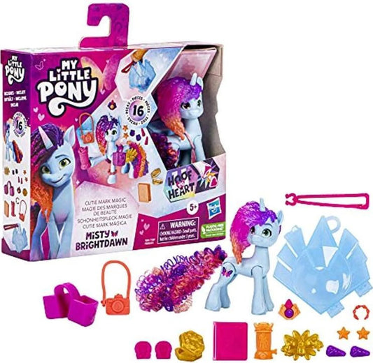 My Little Pony Misty Brightdawn Einhorn mit Kristall-Schlüsselanhänger