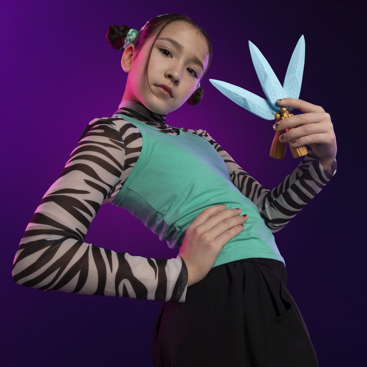 Hasbro KPop Demon Hunters Zoeys Geisterklingen, 3 Teile