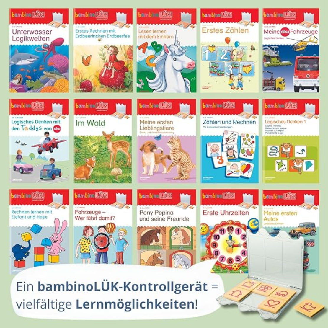bambinoLÜK Kontrollgerät - Lernspielzeug ab 2 Jahren
