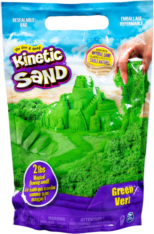Kinetic Sand Grün 907 g – Indoor-Sandspiel ab 3 Jahren