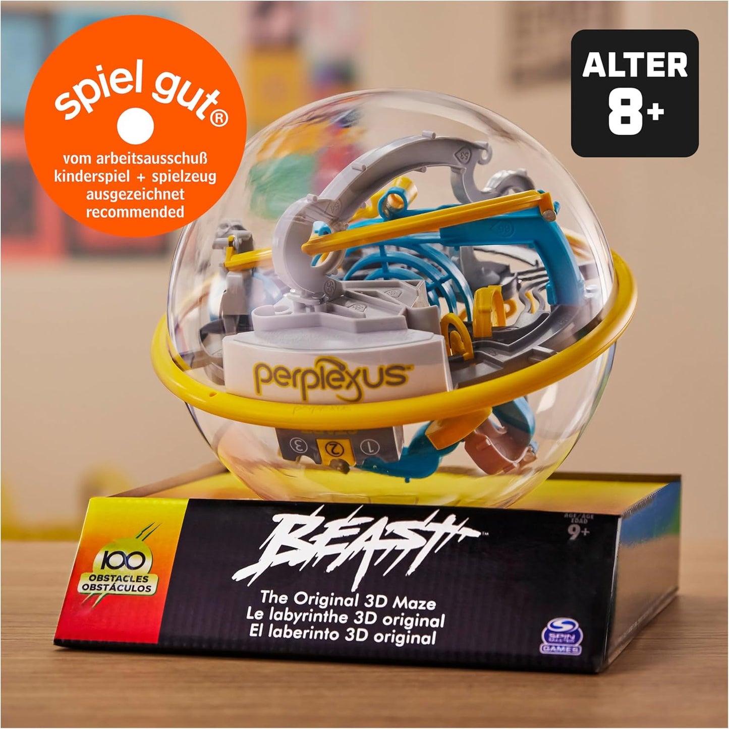 Perplexus Beast – 3D-Kugellabyrinth 100 Hindernisse ab 9 J.