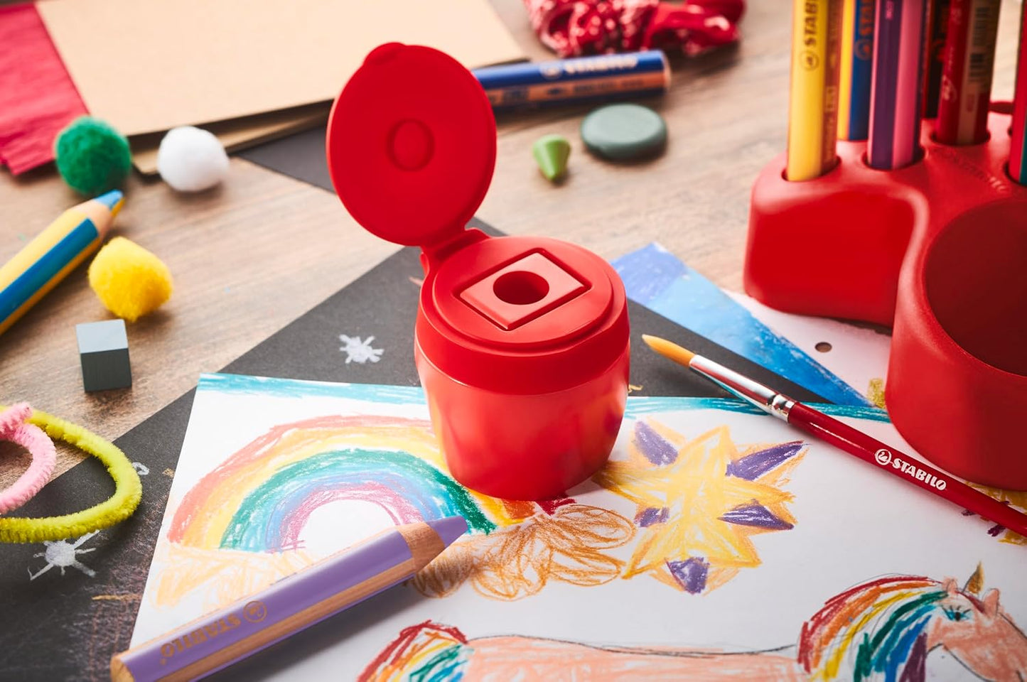 STABILO Woody Spitzer - Dosenspitzer für extradicke Stifte