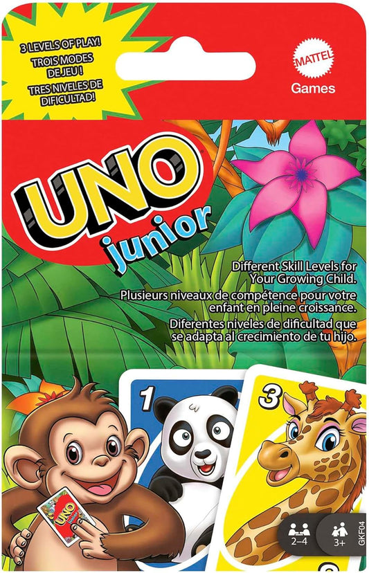 UNO Junior Kartenspiel - Mattel - Kinderspiel ab 3 Jahren