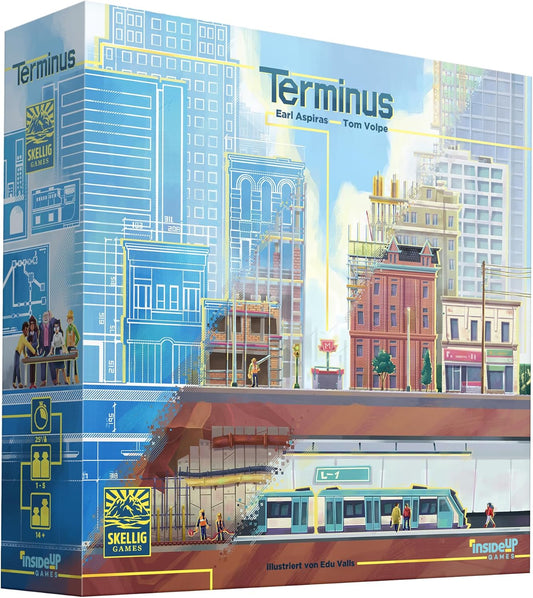 Skellig Games Terminus - Strategisches ÖPNV-Brettspiel