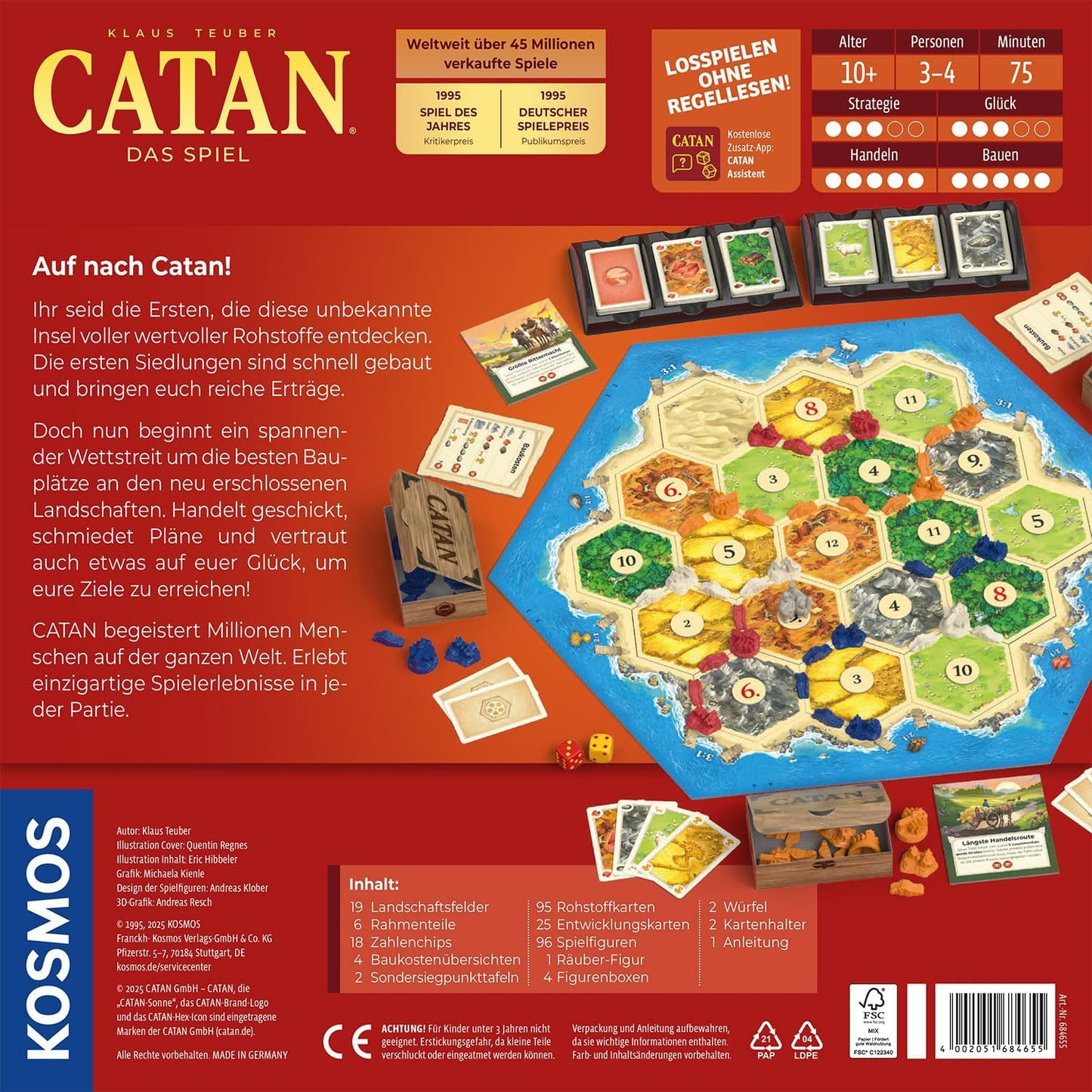 CATAN – Das Spiel Relaunch 2025 | KOSMOS Brettspiel