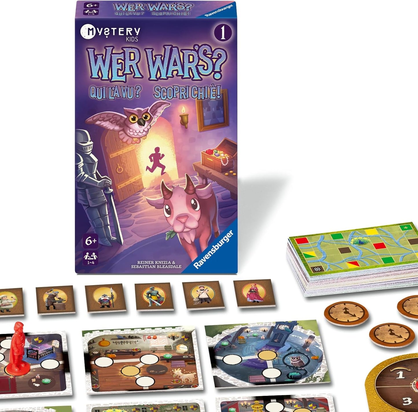 Ravensburger Wer war’s? Mystery Kids – Kinderspiel ab 5 J.