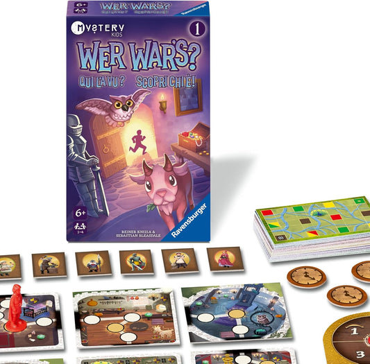 Ravensburger Wer war’s? Mystery Kids – Kinderspiel ab 5 J.