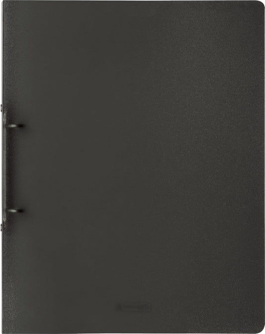BRUNNEN Ringbuch A4, 2 Ringe, 16 mm, PP-Folie, schwarz